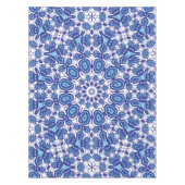 Nappe déco maison bleu marine et blanc (Devant)