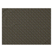 Nappe Déco moderne Abstrait Motif Black Gold Géométrique (Devant (Horizontal))