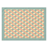 Nappe Décor à motif diamant arlequin pastel (Devant (Horizontal))