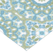 Nappe Décor blanc bleu vert bleu sans charme (Angle)