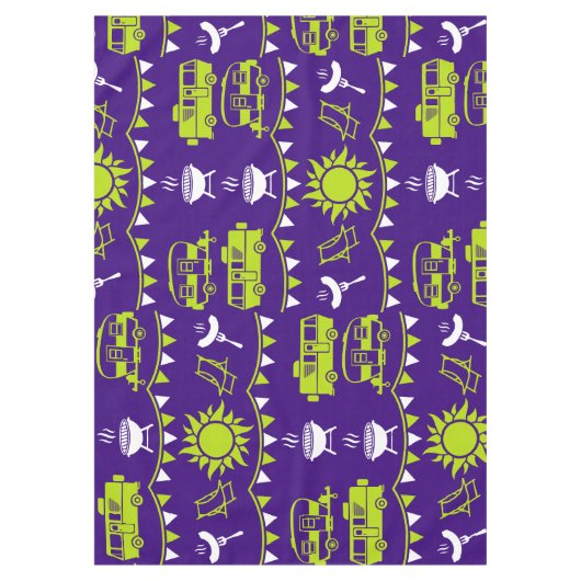 Nappe Décor camping Caravan (Devant)