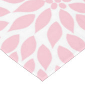 Nappe Décor d'art floral Dahlia gris rose, fleurs (Angle)