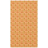 Nappe Décor d'automne floral et Citrouille-récolte (Devant)