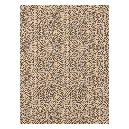 Nappe Décor de guépard de peau (Devant)