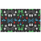Nappe Décor de Noël de la police (Devant (Horizontal))