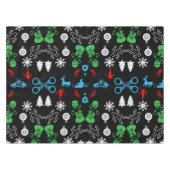 Nappe Décor de Noël de la police (Devant (Horizontal))
