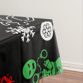 Nappe Décor de Noël de la police (In Situ)