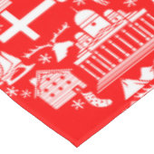 Nappe Décor de Noël finlandais traditionnel (Angle)