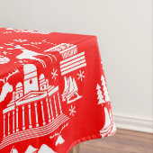 Nappe Décor de Noël finlandais traditionnel (In Situ)
