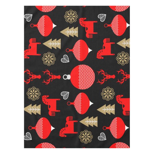 Nappe Décor de Noël Scandi (Devant)
