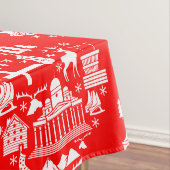 Nappe Décor de Noël traditionnel finlandais (In Situ)