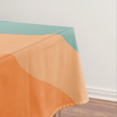 Nappe Décor de style rétro des vagues (In Situ)