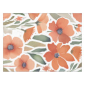 Nappe Décor de table en terre cuite Fleur sauvage Boho r (Devant (Horizontal))