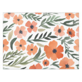 Nappe Décor de table en terre cuite Fleur sauvage Boho r (Devant (Horizontal))