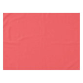 Nappe décor d'été de corail éclatant et solide (Devant (Horizontal))