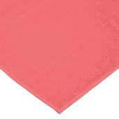 Nappe décor d'été de corail éclatant et solide (Angle)