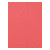 Nappe décor d'été de corail éclatant et solide (Devant)