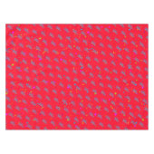 Nappe Décor Gradient Styliszed Sweet 16 sur Rouge (Devant (Horizontal))