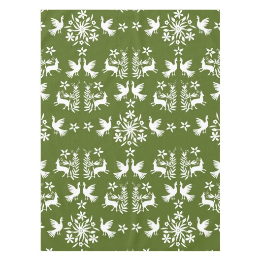 Nappe Décor mexicain Otomi (Devant)