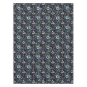 Nappe Décor Steampunk, montres lances motif noir (Devant)