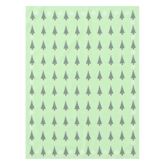 Nappe décoration d'arbres avec des arcs rouges cloches d (Devant)