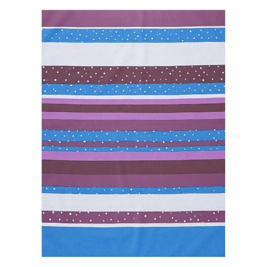Nappe Décoration de maison couleur audacieuse repas abst (Devant)