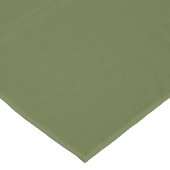 Nappe Décoration de mariage vert olive moderne (Angle)