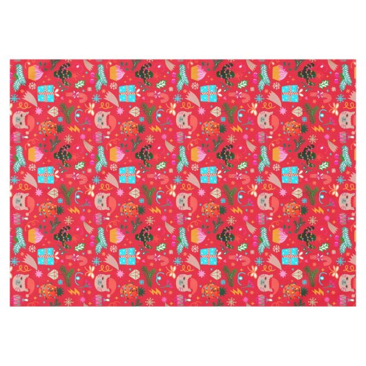 Nappe Décoration de Noël (Devant (Horizontal))