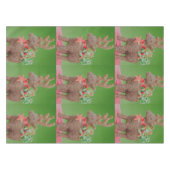 Nappe Décoration de Noël de renne (Devant (Horizontal))