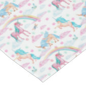 Nappe Décorations de fête d'anniversaire de la Unicorn (Angle)