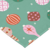 Nappe Décorations de Noël motif - vert (Angle)