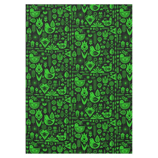 Nappe Décorations de Noël scandinave nordique (Devant)