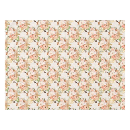 Nappe Décorations élégantes de Little Floral Citrouille (Devant (Horizontal))