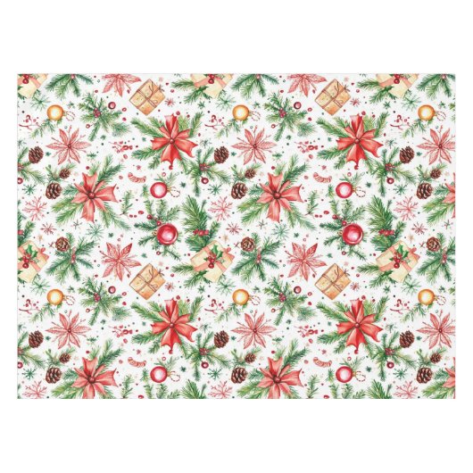 Nappe Décorations festives Noël (Devant (Horizontal))