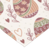 Nappe décorative du motif | d'oeufs de pâques (Angle)