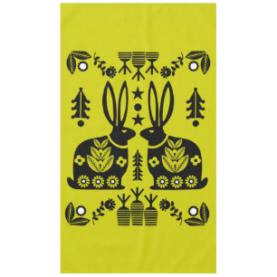 Nappe décorative folklorique nordique scandinave l