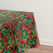 Nappe Décorative Rouge Vert (In Situ)