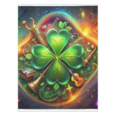 Nappe Découvrez l'harmonie parfaite du Shamrock, de la m (Devant)