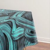 Nappe deep thought - black and teal : (In Situ)
