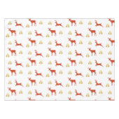 Nappe Deer Christmas Wrapping Paper (Devant (Horizontal))