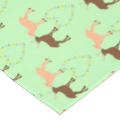 Nappe Deer Couple et Daisy Heart (Angle)