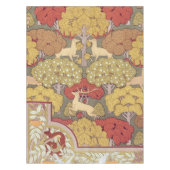 Nappe Deer &Tree Squirrel Bird Rowan Berries Art Nouveau (Devant)