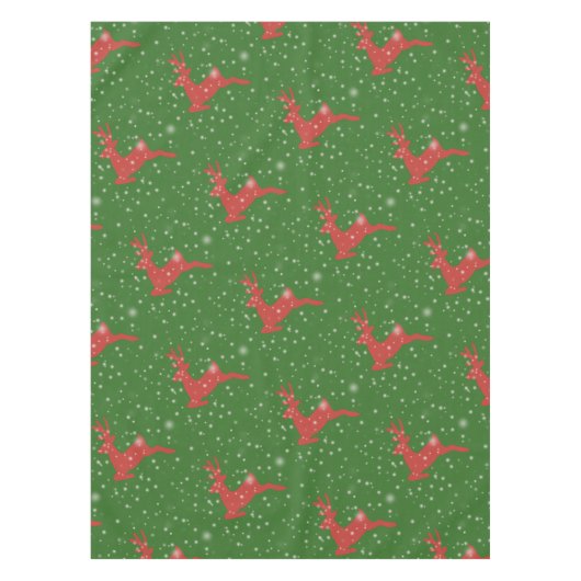 Nappe Deer Winter Holidays Baby Jersey Bodysuit (Devant)