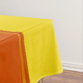 Nappe Dégradants Bordure Décor orange + votre texte (In Situ)