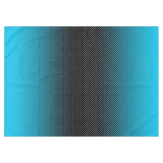 Nappe dégradé bleu avec petits pois (Devant (Horizontal))