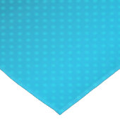 Nappe dégradé bleu avec petits pois (Angle)