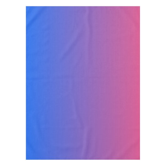 Nappe dégradé bleu et rose ombre (Devant)