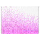 Nappe Dégradé de cube girly moderne rose fuchsia (Devant (Horizontal))