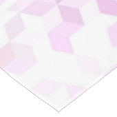 Nappe Dégradé de cube girly moderne rose fuchsia (Angle)