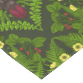 Nappe Dendroctones et fougères, feuilles verts (Angle)